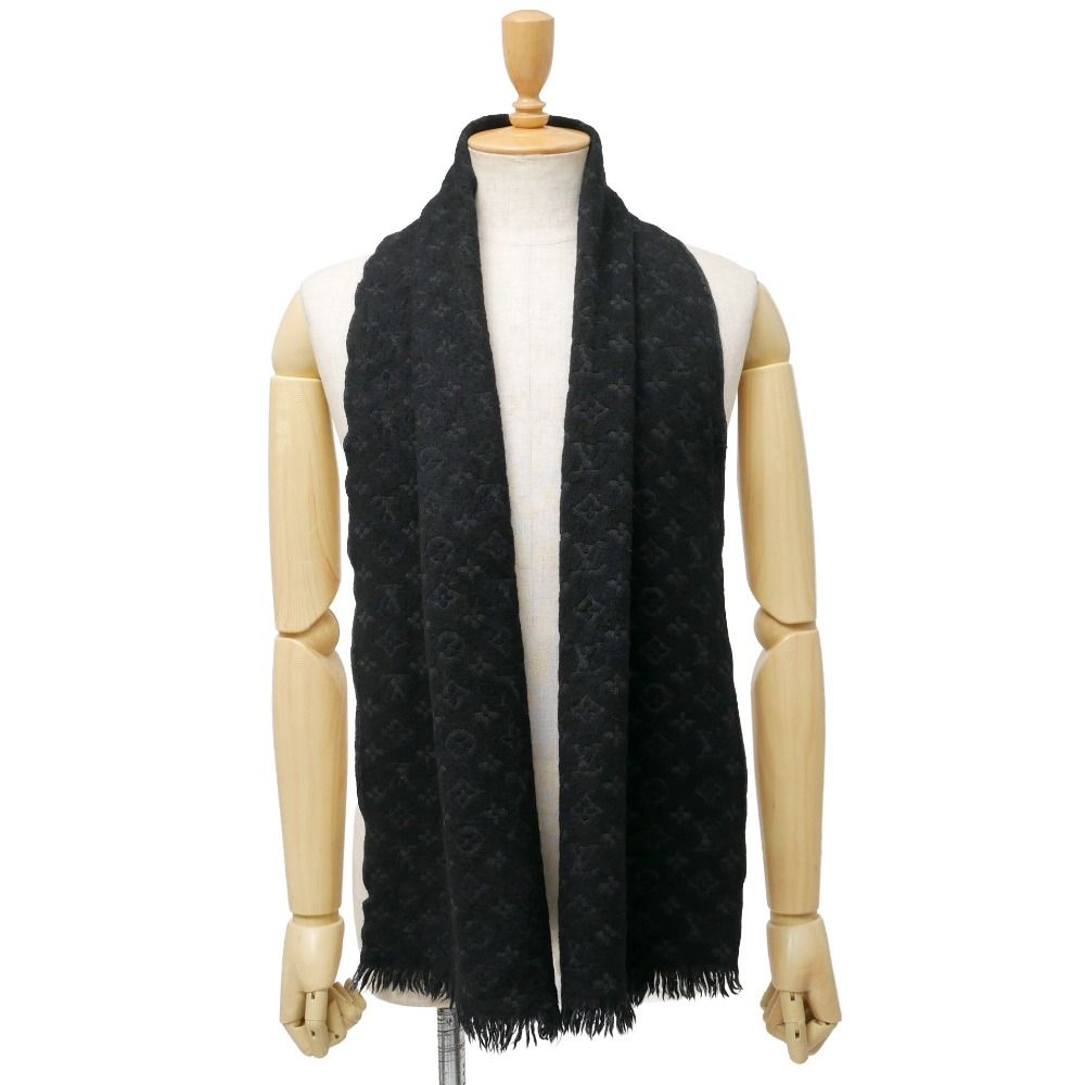 Louis Vuitton Monogram Classic Scarf Fringe Shawl — view 2