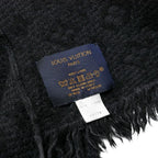 Louis Vuitton Monogram Classic Scarf Fringe Shawl — view 7