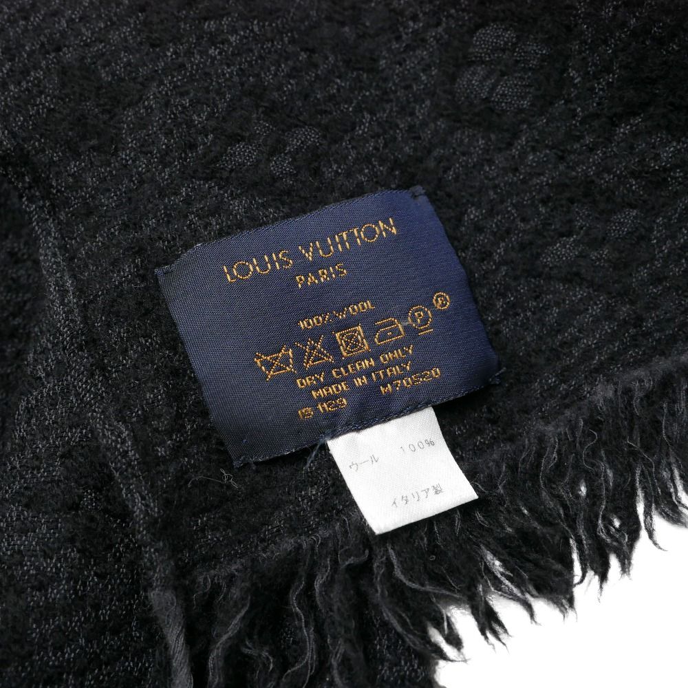 Louis Vuitton Monogram Classic Scarf Fringe Shawl — view 7