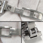 Gucci Watch Frame 128.4 3 Points Diamond Index Square White Shell Dial SS — view 5