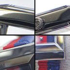 Gucci Watch Frame 147.5 Rectangular White Red Navy Dial Long — view 7
