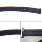 Gucci Watch Frame 147.5 Rectangular White Red Navy Dial Long — view 8