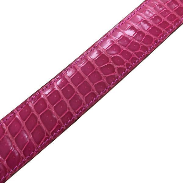 Hermes Leather Belt Porosus — view 6
