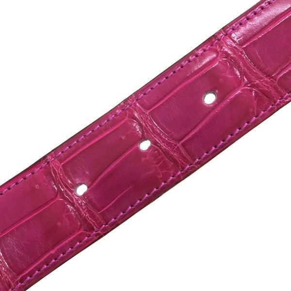 Hermes Leather Belt Porosus — view 7