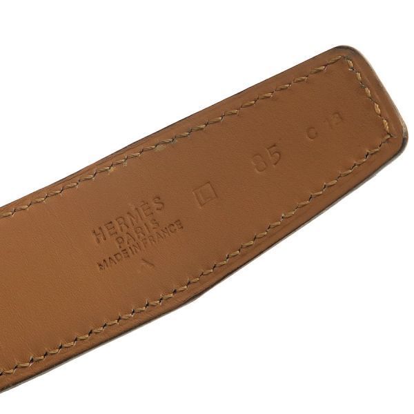 Hermes Leather Belt Porosus — view 5