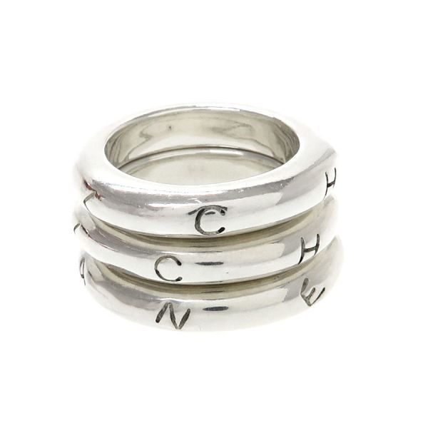 Chanel Triple Logo Ring 925 — view 4