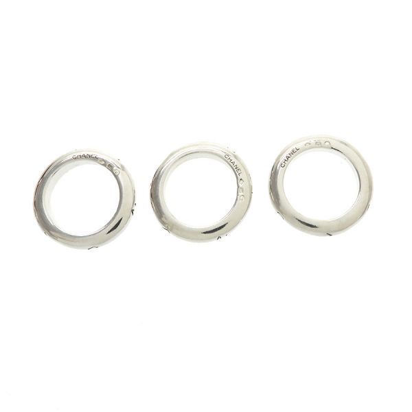 Chanel Triple Logo Ring 925 — view 5