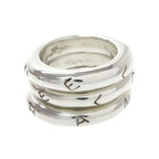 Chanel Triple Logo Ring 925 — view 2