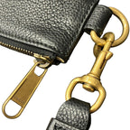 Gucci Logo Print Clutch Leather — view 9