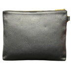 Gucci Logo Print Clutch Leather — view 2