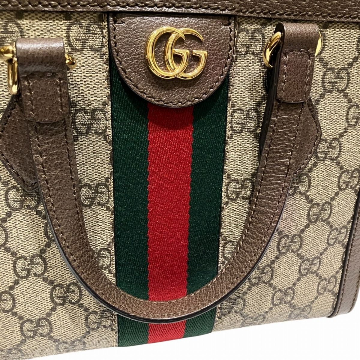 Gucci GG Small Ophidia Handbag Leather — view 9