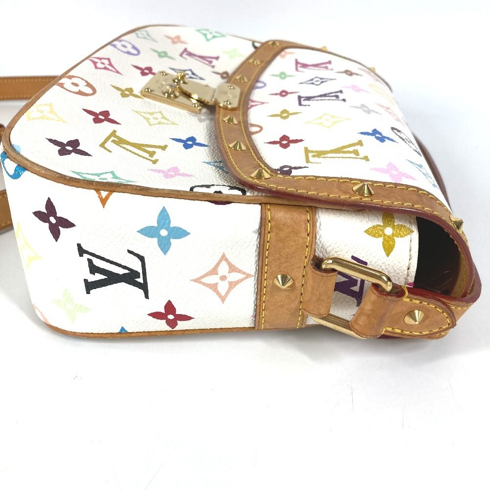 Louis Vuitton Shoulder Bag Sologne Monogram Multicolor Canvas Bronze — view 7