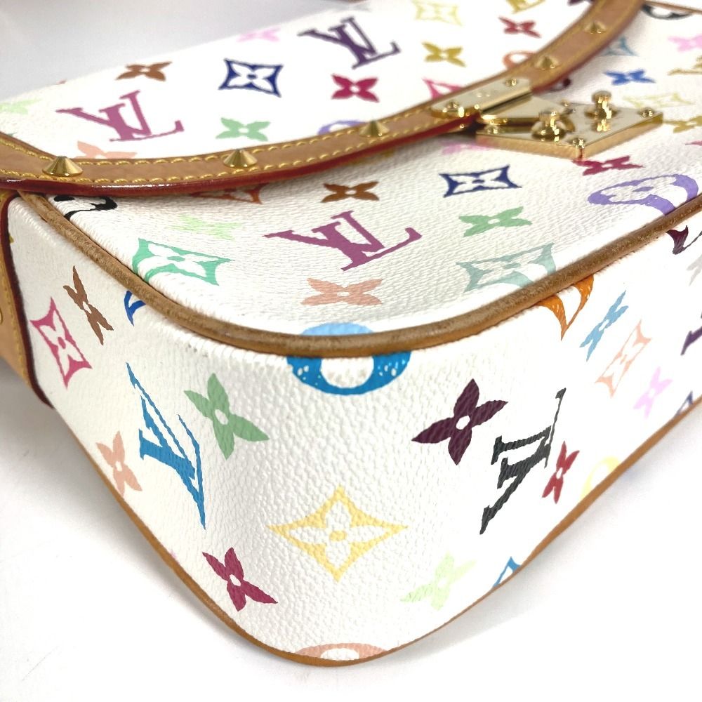 Louis Vuitton Shoulder Bag Sologne Monogram Multicolor Canvas Bronze — view 5