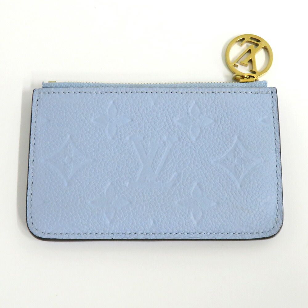 Louis Vuitton Monogram Empreinte Card Holder Romy Washed Bull — view 2