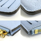 Louis Vuitton Monogram Empreinte Card Holder Romy Washed Bull — view 8