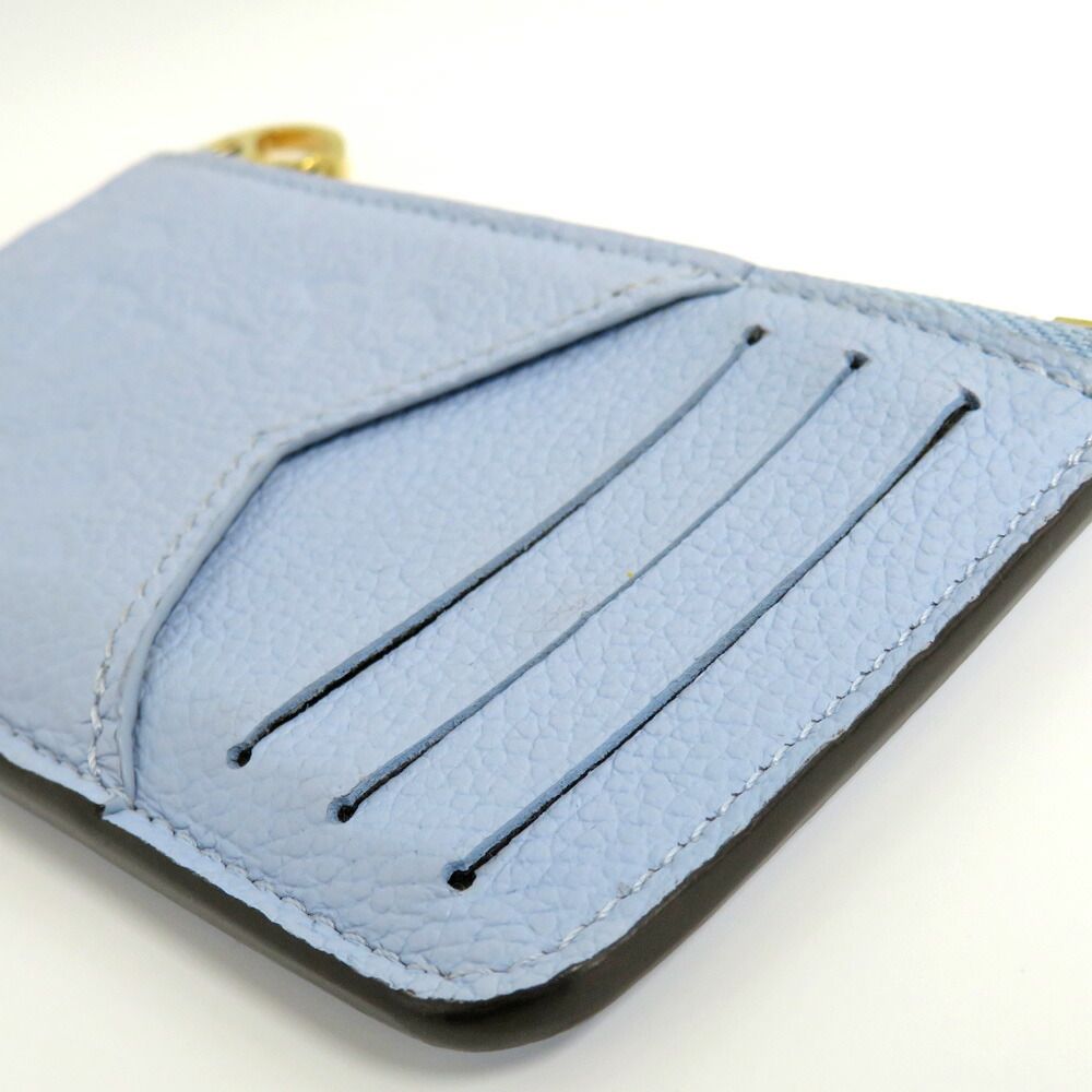 Louis Vuitton Monogram Empreinte Card Holder Romy Washed Bull — view 5