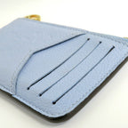 Louis Vuitton Monogram Empreinte Card Holder Romy Washed Bull — view 5