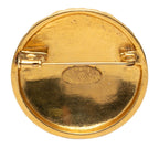 Chanel CC Logo Quilted Vintage Gold Plated — view 2