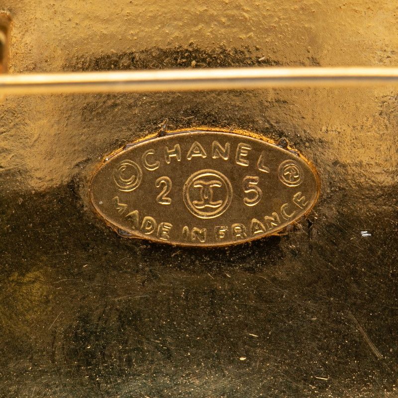 Chanel CC Logo Quilted Vintage Gold Plated — view 4