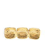 Chanel Triple CC Logo Vintage Gold Plated — view 3