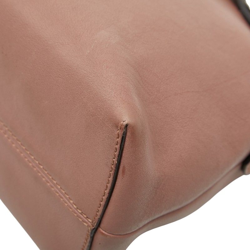 Fendi by the Way 2-Way Shoulder Bag Pink Leather — view 6