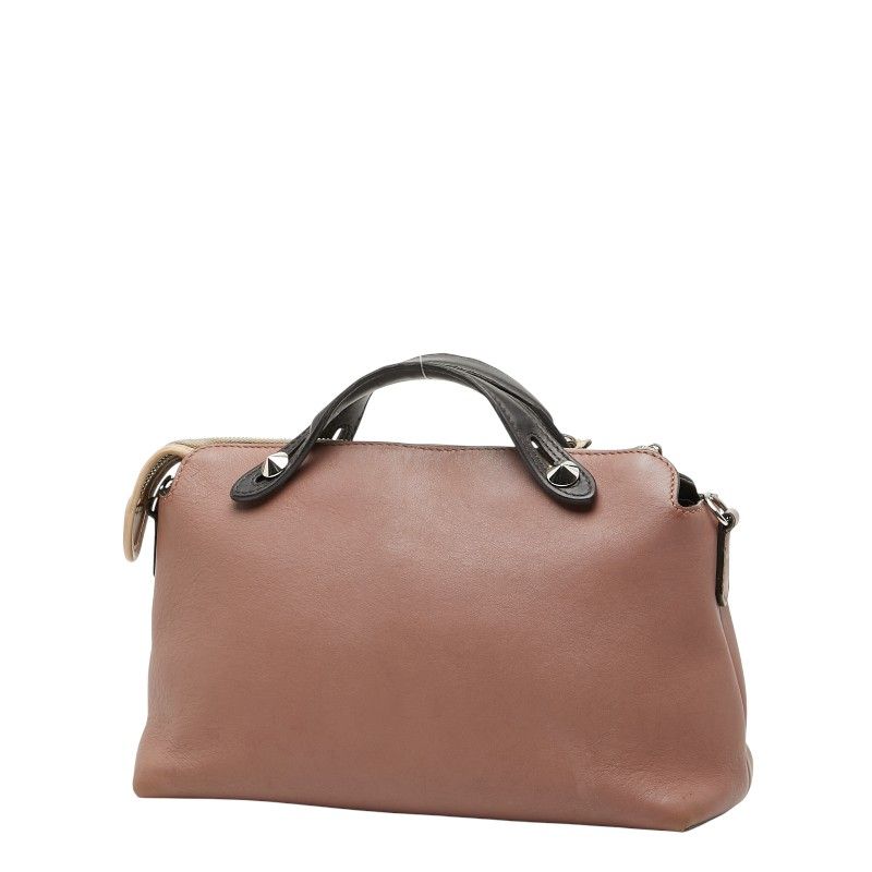 Fendi by the Way 2-Way Shoulder Bag Pink Leather — view 2