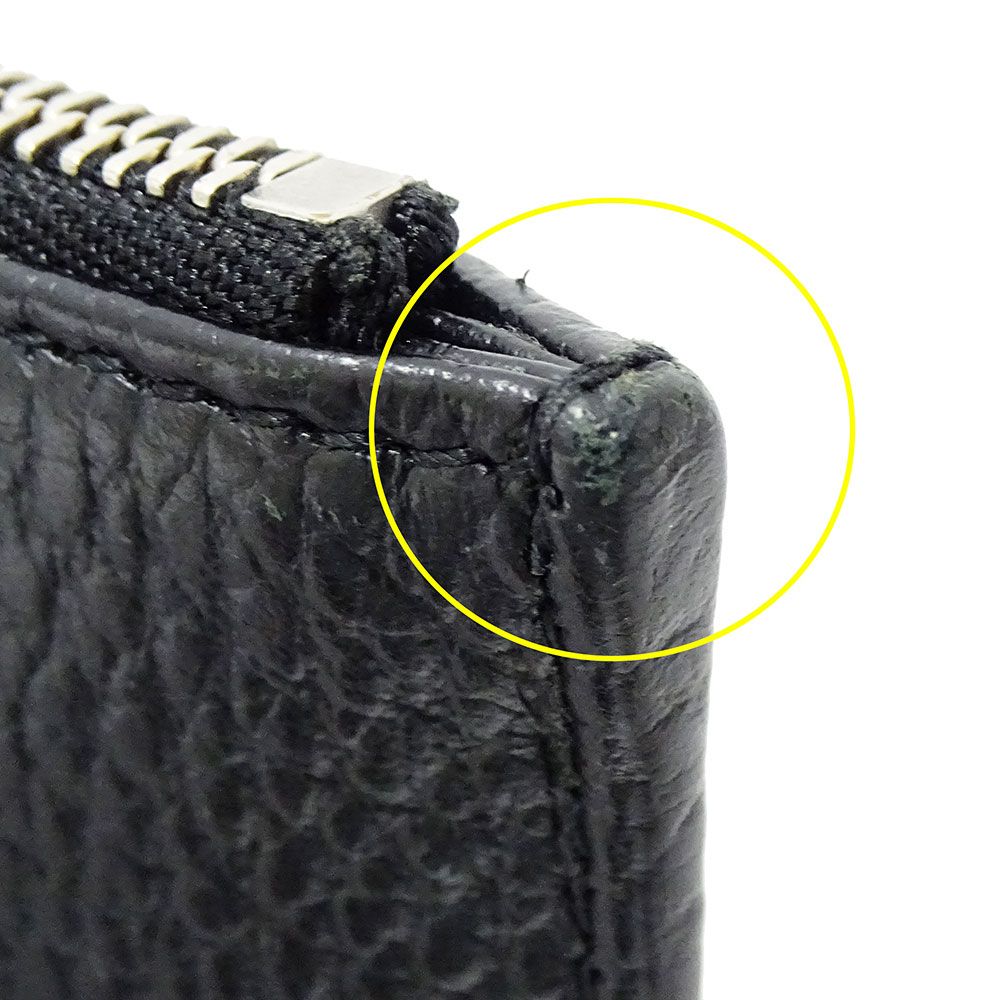 Gucci Wallet Coin Case Petit Marmont Leather Black — view 9