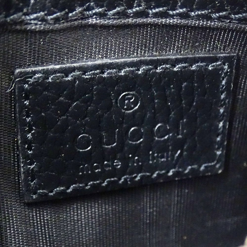 Gucci Wallet Coin Case Petit Marmont Leather Black — view 7