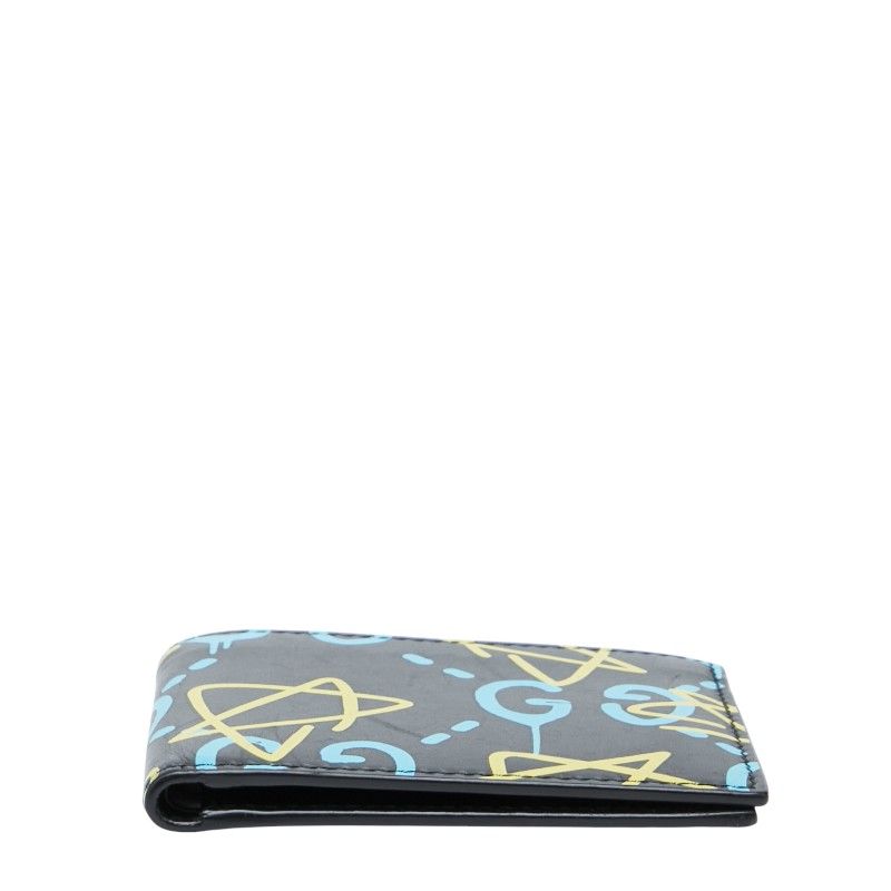 Gucci GG Ghost Black Blue Yellow Leather — view 3