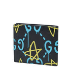 Gucci GG Ghost Black Blue Yellow Leather — view 2