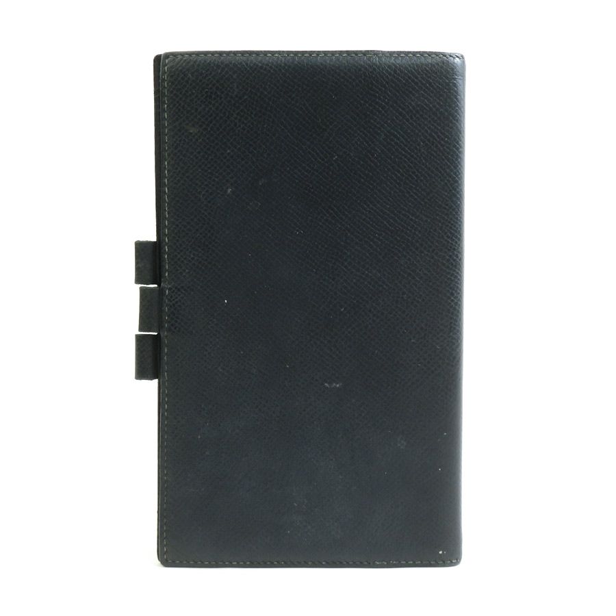 Hermes Notebook Cover Leather Black — view 2