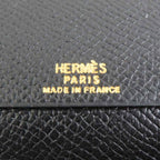 Hermes Notebook Cover Leather Black — view 7