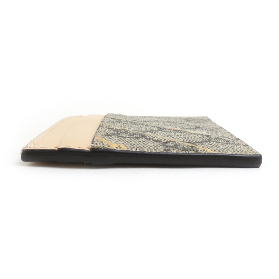 Gucci Card Case Leather Canvas — view 5