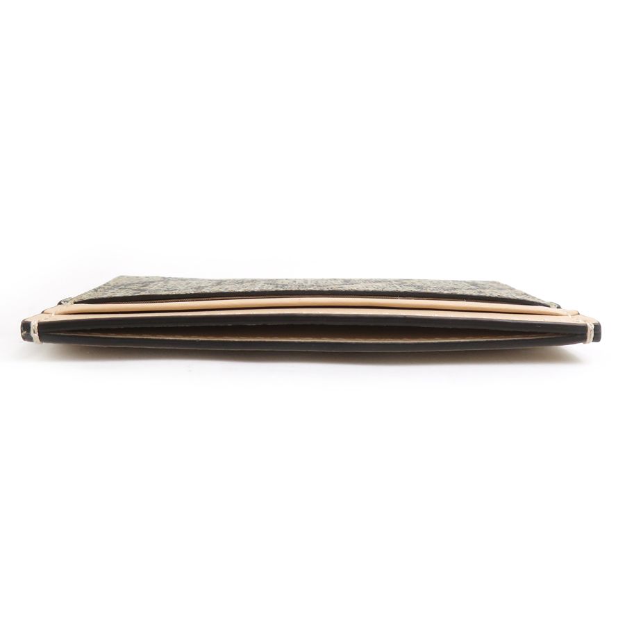 Gucci Card Case Leather Canvas — view 4