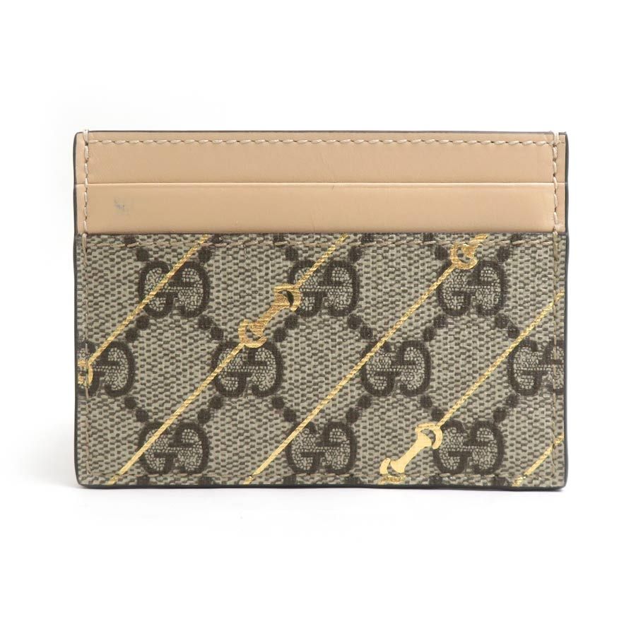 Gucci Card Case Leather Canvas — view 2