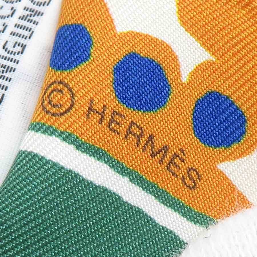 Hermes Scarf Twirly Silk — view 7