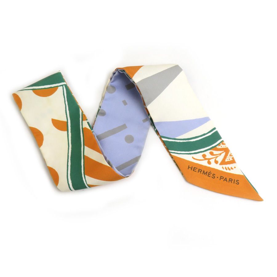 Hermes Scarf Twirly Silk — view 2