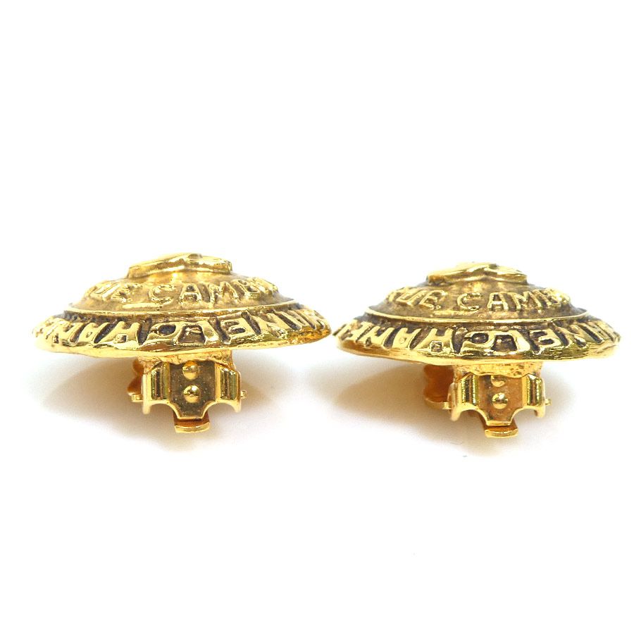 Chanel Earrings CC Logo — view 3