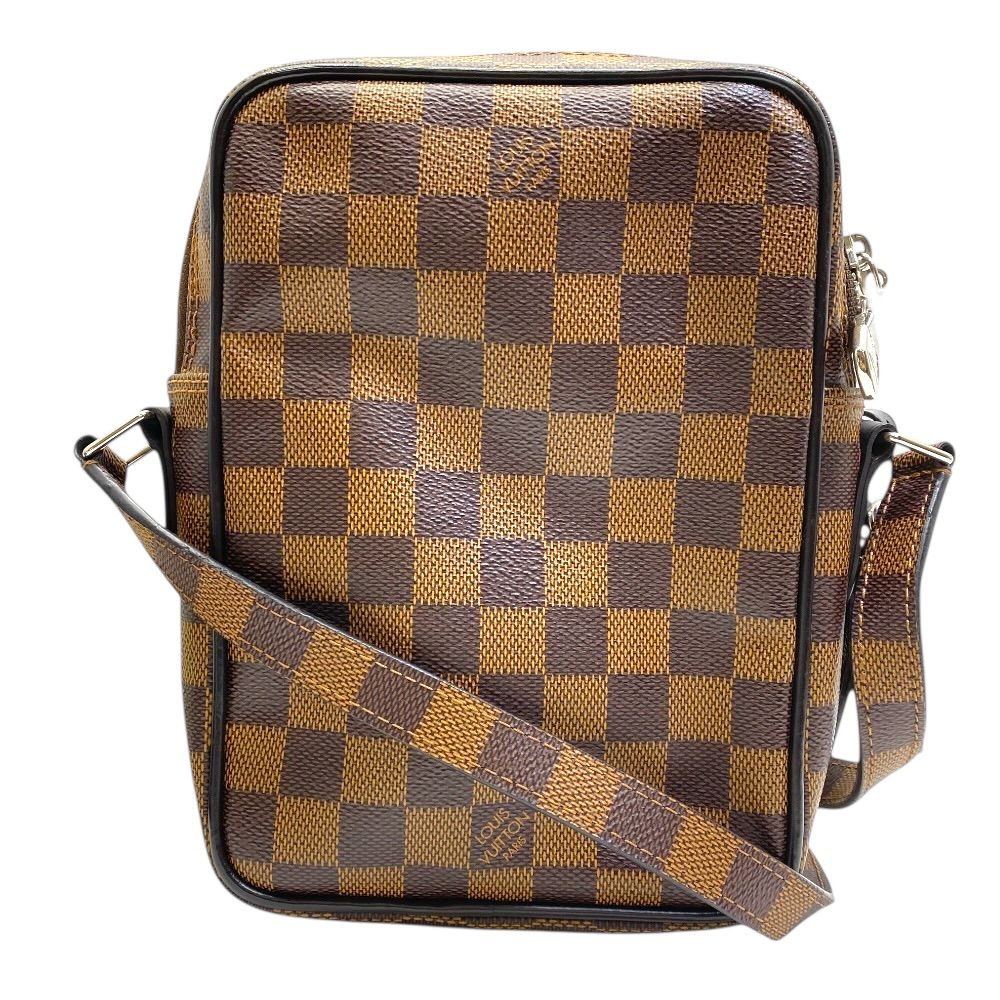Louis Vuitton Damier Chapman Amazon Shoulder Bag Zebra Leather — view 2