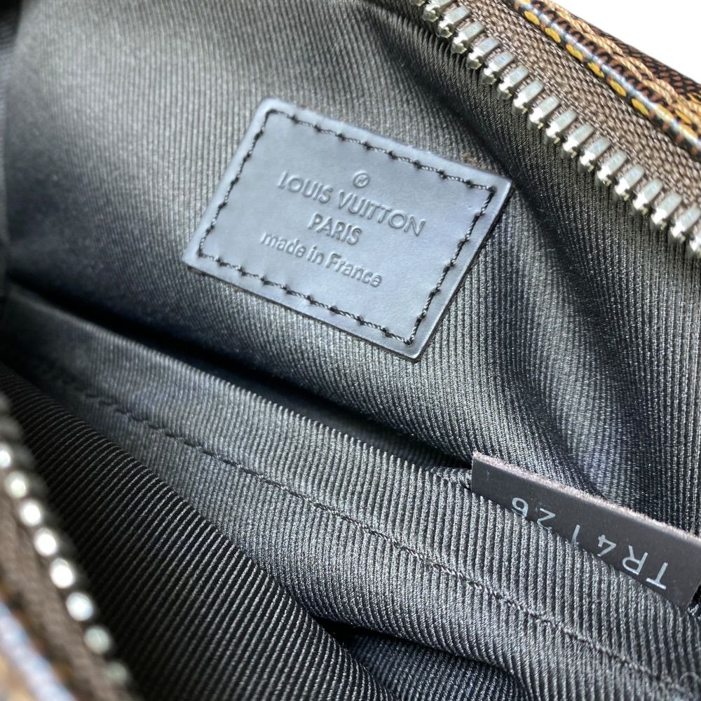 Louis Vuitton Damier Chapman Amazon Shoulder Bag Zebra Leather — view 7