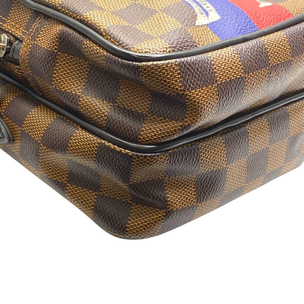 Louis Vuitton Damier Chapman Amazon Shoulder Bag Zebra Leather — view 3