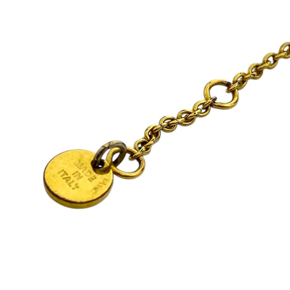 Fendi Is Bracelet Crystal Rhinestone Metal Gold — view 6