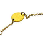 Fendi Is Bracelet Crystal Rhinestone Metal Gold — view 7