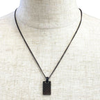 Gucci Diamante Diamantissima Necklace Pendant Square Plate Logo — view 9