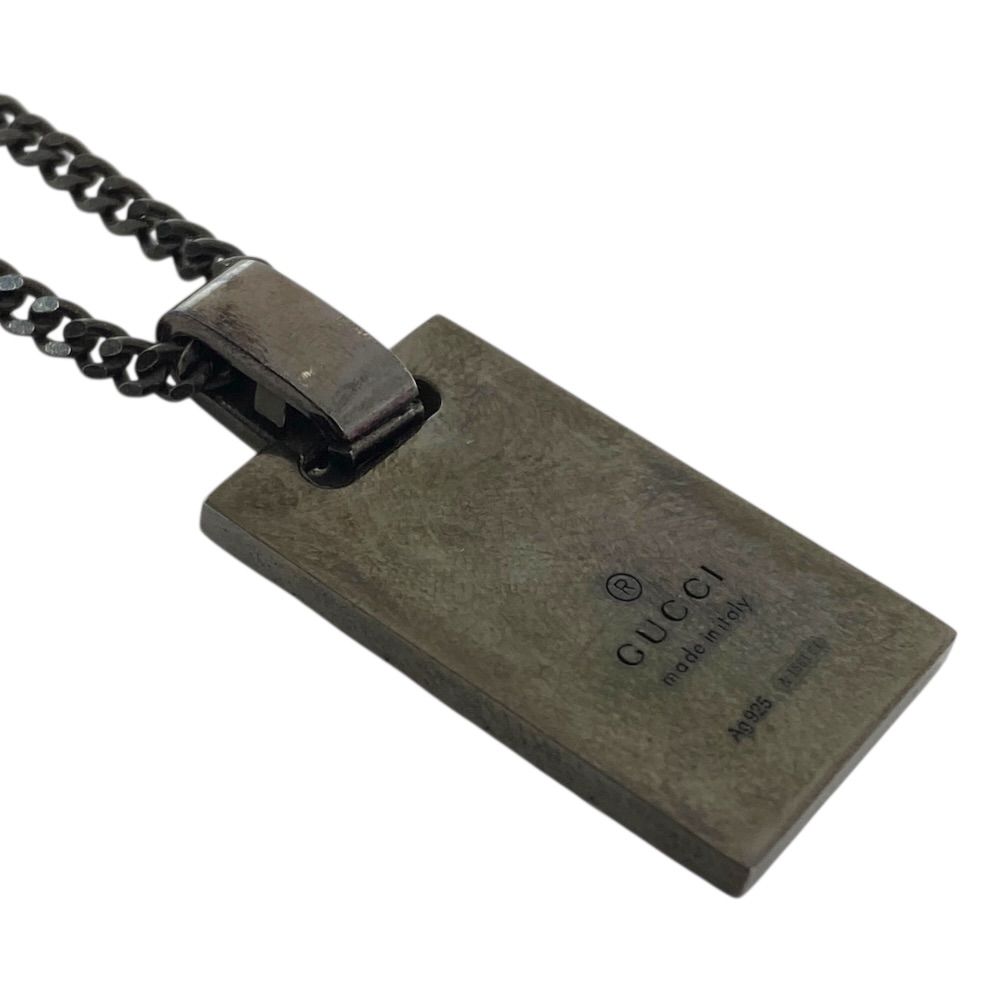 Gucci Diamante Diamantissima Necklace Pendant Square Plate Logo — view 5