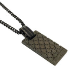 Gucci Diamante Diamantissima Necklace Pendant Square Plate Logo — view 3