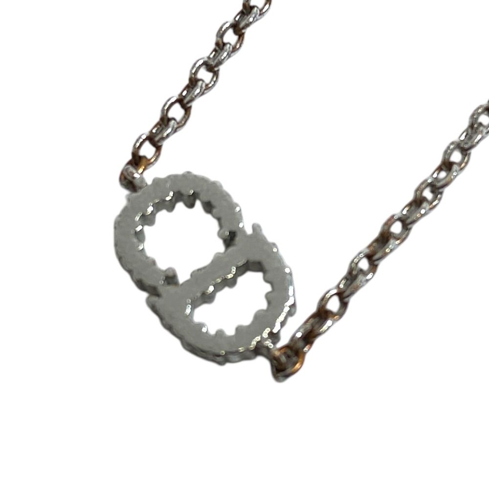 Dior Clair de Lune Bracelet CD Logo Rhinestone Silver — view 4