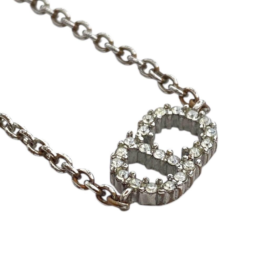 Dior Clair de Lune Bracelet CD Logo Rhinestone Silver — view 3