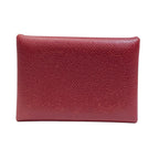 Hermes Calvi Duo Epsom Coin Purse Card Case — view 2