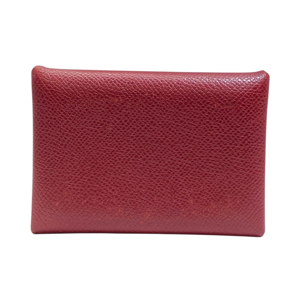 Hermes Calvi Duo Epsom Coin Purse Card Case — view 2